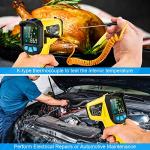 MESTEK Digital Infrared Thermometer with Color LCD