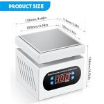 110V 350W Electric Soldering Hot Plate 100x100mm