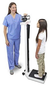 DETECTO 338 Mechanical Beam Scale with Wheels