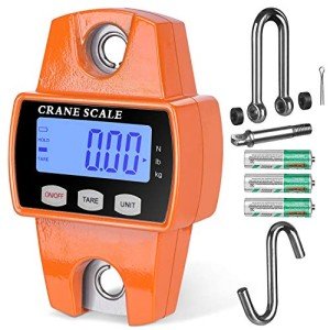 RoMech 660lb Digital Hanging Scale for Outdoors