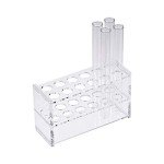 Acrylic Test Tube Holder Stand Rack for 10ml