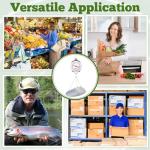 Tellegloww 110 lbs Large Display Hanging Scale Set