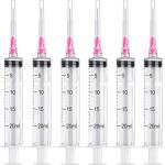 20ml Plastic Syringe Luer Lock - 12 Pack