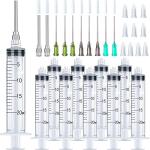 20ml Blunt Tip Syringe with Luer Lock and Caps