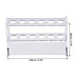 Acrylic Test Tube Holder Rack for 10ml Tubes