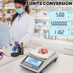 High Precision 5000g Lab Scale with RS232 Port