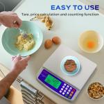 Bonvoisin 66lb Commercial Food Price Scale