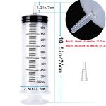 500ml Plastic Syringe with Measurement for Labs