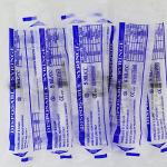 100 Pack 5ml 22Ga Disposable Plastic Syringes