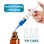 20ml Plastic Syringe Set for Lab Use - 10 Pack