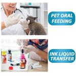 20ml Plastic Syringe Set for Lab Use - 10 Pack