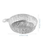 100pcs Aluminum Foil Weighing Trays for Labs