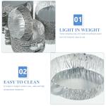 100pcs Aluminum Foil Weighing Trays for Labs