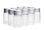 10-Pack Clear 7ML Glass Sample Bottles with Caps