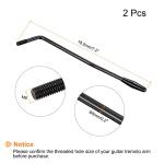 MECCANIXITY 5mm Tremolo Arm Bar - Black, 2-Pack