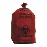 Red Biohazard Bags - 3 Gal, Pack of 200