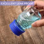 100ml Borosilicate Glass Storage Bottles - 4 Pack