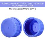 100ml Borosilicate Glass Storage Bottles - 4 Pack