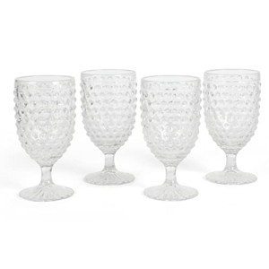 Chauncey 4-Pack 14.2 oz Glass Goblets