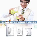 Young4us Glass Beakers & Droppers Set, 6 Pieces