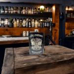 Black 8oz Flask - 2nd Amendment Design