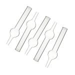 5pcs Glass Single-Ball Drying Tubes for Labs