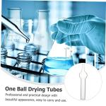 5pcs Glass Single-Ball Drying Tubes for Labs