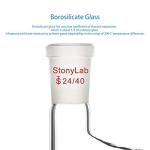 StonyLab 3-Way Distilling Adapter with 24/40 Joints
