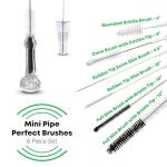 Mini 6-Piece Non-Scratching Pipe Cleaning Brush Set