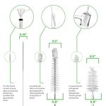 Mini 6-Piece Non-Scratching Pipe Cleaning Brush Set