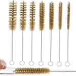 Brass Wire Tube Brush Set - 7 Piece Cleaning Kit