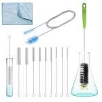 13PCS Tube Cleaning Brush Kit with Cloth