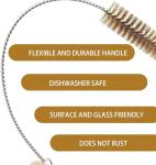 Brass Wire Tube Brush Set - 7 Piece Cleaning Kit