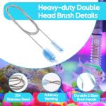 13PCS Tube Cleaning Brush Kit with Cloth