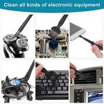 TIESOME 7-Piece Anti-Static Keyboard Cleaning Brush Set