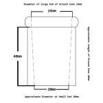 Laboy Glass Vacuum Take-Off Adapter, 24/40 Joint