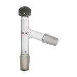 3-Way Glass Distilling Thermometer Adapter, 14/20