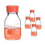 Okulab 250ml Round Borosilicate Glass Storage Bottles