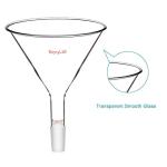 StonyLab 150mm Glass Short Stem Powder Funnel