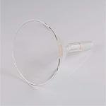 StonyLab 150mm Glass Short Stem Powder Funnel