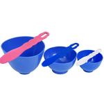 3-Piece Flexible Rubber Mixing Bowls Set