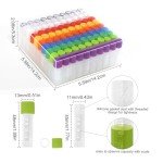 100 Pcs 2ml Test Tubes with Caps & Pipettes