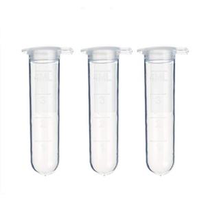 Eowpower 100-Pack 4ml Plastic Centrifuge Vials