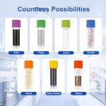 100 Pcs 2ml Test Tubes with Caps & Pipettes