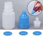 12PCS 20ML White Squeezable Dropper Bottles