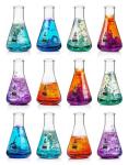 EISCO 12-Pack 250mL Borosilicate Erlenmeyer Flasks