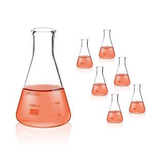 150mL Glass Conical Flask Set - Case of 6