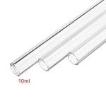10-Pack 300mm Borosilicate Glass Tubes, 10mm OD