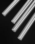QWORK 12-Inch Borosilicate Glass Tubes - Set of 10