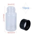 Newzoll 5ml Clear Glass Bottles - 10 Pack